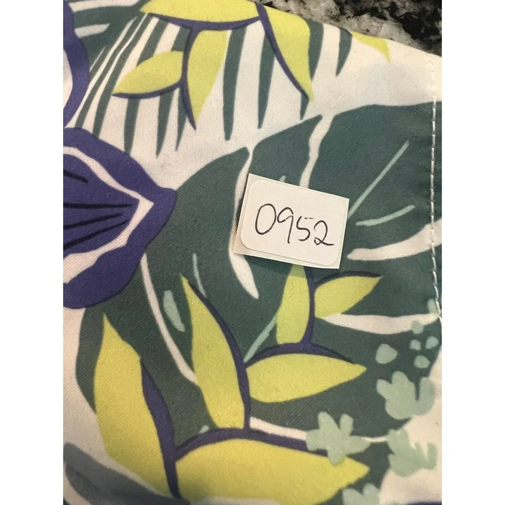 Carter's Boys Tropical Floral Swim Trunks Blue Purple Print Shorts 12M (0952)